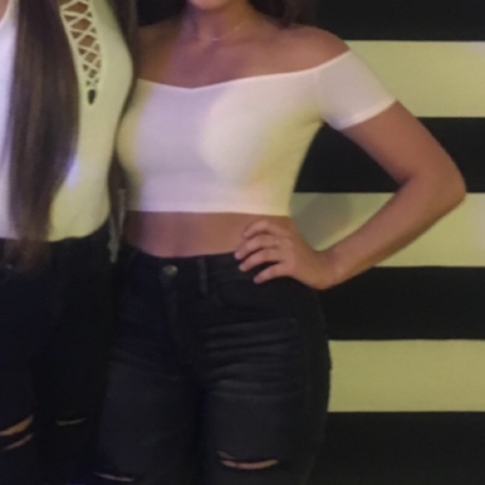 Boohoo crop top